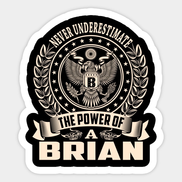 BRIAN Sticker by Darlasy